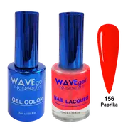 Wave WR156 Paprika - Royal Collection Gel Polish & Nail Lacquer Duo 15ml