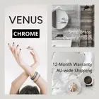 VENUS Brass Bathroom Towel Rail Paper Holder Hand Towel Holder Robe Hook Chrome