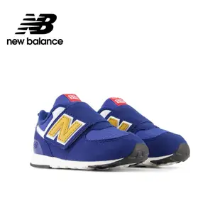 NEW BALANCE 574系列 休閒鞋 童鞋 嬰幼 藍 黃 NW574HBG-W 現貨