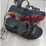 【SHOES】路豹ZOBR女【增高6.8CM】輕量超Q彈 氣墊涼鞋／厚底涼鞋／立體花造型涼鞋／高質感壓印花涼鞋