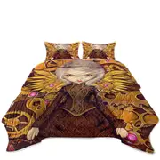 Mechanical Angel Steampunk Beautiful Clockwork Girl Coverlet