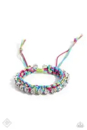 Paparazzi THE NEXT BIG STRING blue bracelet