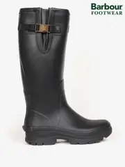 Barbour® Black Tempest Tall Welly Boot (272837) | $244