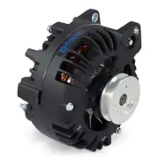 Proform 440-473 110 AMP Alternator Black Crinkle, 1-Wire (for: Chrysler)