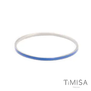 『TiMISA』《活力漾彩-靛藍》純鈦手環
