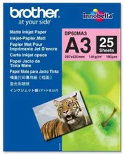 Brother BP60MA3 Matte Paper - 25 Sheets
