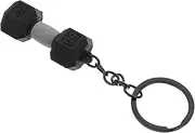 [CLISPEED] Mini Dumbbell Keychain Charm Soft Sports Keychain for Gym Enthusiasts Bodybuilding Pendant for Bags and Backpacks