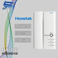 在飛比找Yahoo奇摩購物中心優惠-昌運監視器 Hometek HA-86 保全對講室內機 雙向