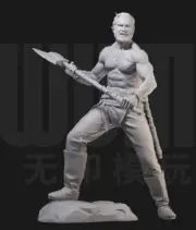 1/24 Resin Viking Warrior Unassembled Unpainted 2166