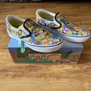 Size 6.5 (M) / 8 (W) - VANS Comfycush x The Simpsons Slip-On