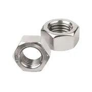 Hex Nuts 304 Stainless Steel Metric, M6, Assortment Kit Perfect for Lock Flat Washers,Hexagon Nut Screw Fastener Tool Machinery Screws Bolts