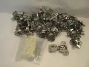 41 BLUM 3/4 Overlay Compact Hinges 38C355-01, 38N310-03.01A Stainless Austria