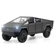 Catzon Pickup Truck Model 1/24 with Pull Back Function Light Sound Grey