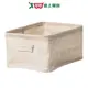 UdiLife優の生活大師 棉麻淺型收納盒S3060S-6(13.5x19x28cm)【愛買】