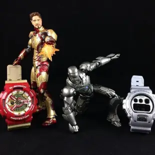 有型男~CASIO G-SHOCK GA-110CS-4 紅金霸魂鋼鐵人 Baby-G GA-100 BA-110 黑金