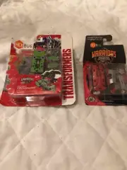 1 HexBug Transformers Autobot Crosshairs & 1 HexBug Warriors Caldera Sealed
