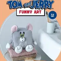 在飛比找蝦皮購物優惠-TOM and JERRY 湯姆貓與傑利鼠 立體造型 收納包