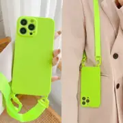 For iPhone 15 Pro Max 14 13 12 11 ShockProof Crossbody Lanyard Phone Case Cover