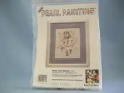 Mime With Balloon Pearl Painting Kit Art Clown New
