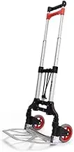 CVBFDB Mini Folding Shopping Pull Cart Portable Trolley Bag Wheels Luggage Reusable Shopping Bag Vegetables Pull with Folding Cart