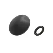 Camera Shutter Button, 10mm Convex Surface Shutter Release Button Black