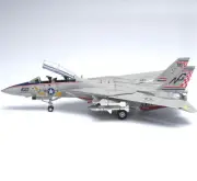 for Calibre Wings F-14A VF-211 FIGHTING CHECKMATES 1/72 DIECAST Aircraft Model