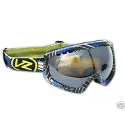 VonZipper Snow Goggle Feenom Blue Black Headphones
