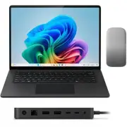 Microsoft Surface Laptop Copilot+ PC + Arc Mouse + Surface Thunderbolt 4 Dock