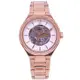 FOSSIL 美國最受歡迎頂尖潮流時尚機械腕錶-玫瑰金+白面-BQ3781