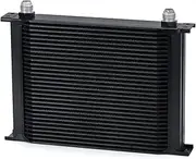 ZFGVGNMTYA PQY - 30 Rows Oil Cooler Universal Engine Transmission Oil Cooler Kit AN10 10 an PQY7030 Oil Cooler(Black)