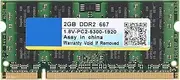 DDR2 Memory, DDR2 2GB 200Pin for Laptop,667MHz High Memory Speed Motherboard Memory RAM Computer for DDR2 PC2-5300 Laptop, /