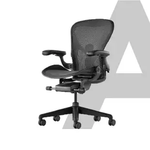 【Herman Miller】Aeron全功能-石墨黑 l A SIZE l 原廠授權商世代家具(人體工學椅/辦公椅/主管椅)