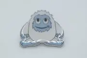 Peccy Amazon Yeti Abominable Snowman Associate Pin Christmas Theme