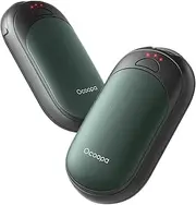 OCOOPA UT3 Lite Rechargeable Hand Warmers 2 Pack, Magnetic Electric Handwarmers Ultra Thin Light Portable for Pocket Gloves,3 Levels Heat, Up to 8 hrs, UL Certified, Tech Gifts for Men, Women