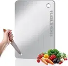 Titanium Cutting Board for Kitchen, Stainless Non Stick Chopping Board, Upgrade