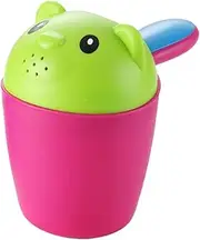 Baby Rinse Cup for Bath - Waterfall Bath Rinser Ergonomic Handle Bath Water Pourer - Shampoo Scoops Sprinkler Bath Water Bailer Baby Bath Pour Cup for Washing Hair