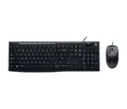 Logitech Mk200 Wired Media Keyboard and Mouse Combo - 3yr Wty