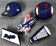 5-Pack Los Angeles Dodgers Crocs Shoe Charms World Series Hat Charm MLB Ohtani