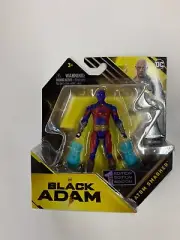 2021 DC SPIN MASTER 1ST EDITION BLACK ADAM- ATOM SMASHER