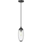 Z-Lite 651P-MB Arden 1 Light 4.5 inch Matte Black Pendant Ceiling Light