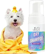 Dry Dog Shampoo | No Rinse Foam Dog Shampoo Spray,Pet Deodorizer Cleaning Spray, Grooming Supplies, Odor Removal Bathing Supplies, Reduce Itch