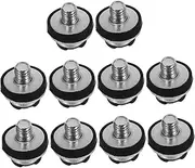 TIDTALEO 10pcs Mini Computer Hard Drive Screws Shock Absorption for Easy Installation Precision Electronics Repair Parts for Servers and Workstations