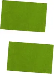 TOVINANNA 2pcs Model Grass Mat Turf Paper for Sand Table Building Fake Lawn Material for Miniature Scenery Landscape Decoration and Model Train Layouts