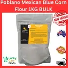 Poblano Blue Corn Flour Masa Harina 1kg – Authentic Mexican Tortilla Mix