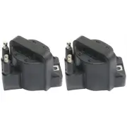 Pair Ignition Coils Set of 2 for Olds Chevy Cutlass NINETY EIGHT De Ville 98 GMC