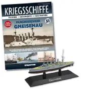 DeAgostini 1:1250 Scharnhorst Class Battleship - SMS Gneisenau, DAKS51
