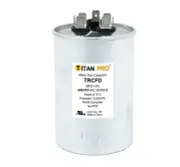 NEW - TITAN PRO Motor Dual Run Cap, 50/5 MFD, 370-440V HVAC running capacitor