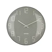 NeXtime Shade Wall Clock 35cm Grey