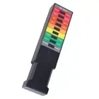 Black Handheld High Sensitivity Electromagnetic Field Radiation Detector Tester