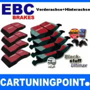 EBC Brake Pads Front+Rear Blackstuff for Renault Megane 2 BM0/1, CM0/1 DP1467